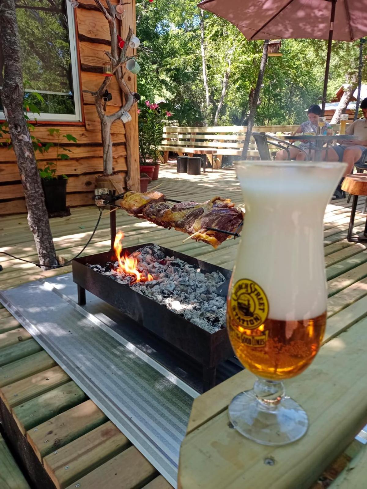 Cabanas Huilipan Las Trancas Bagian luar foto