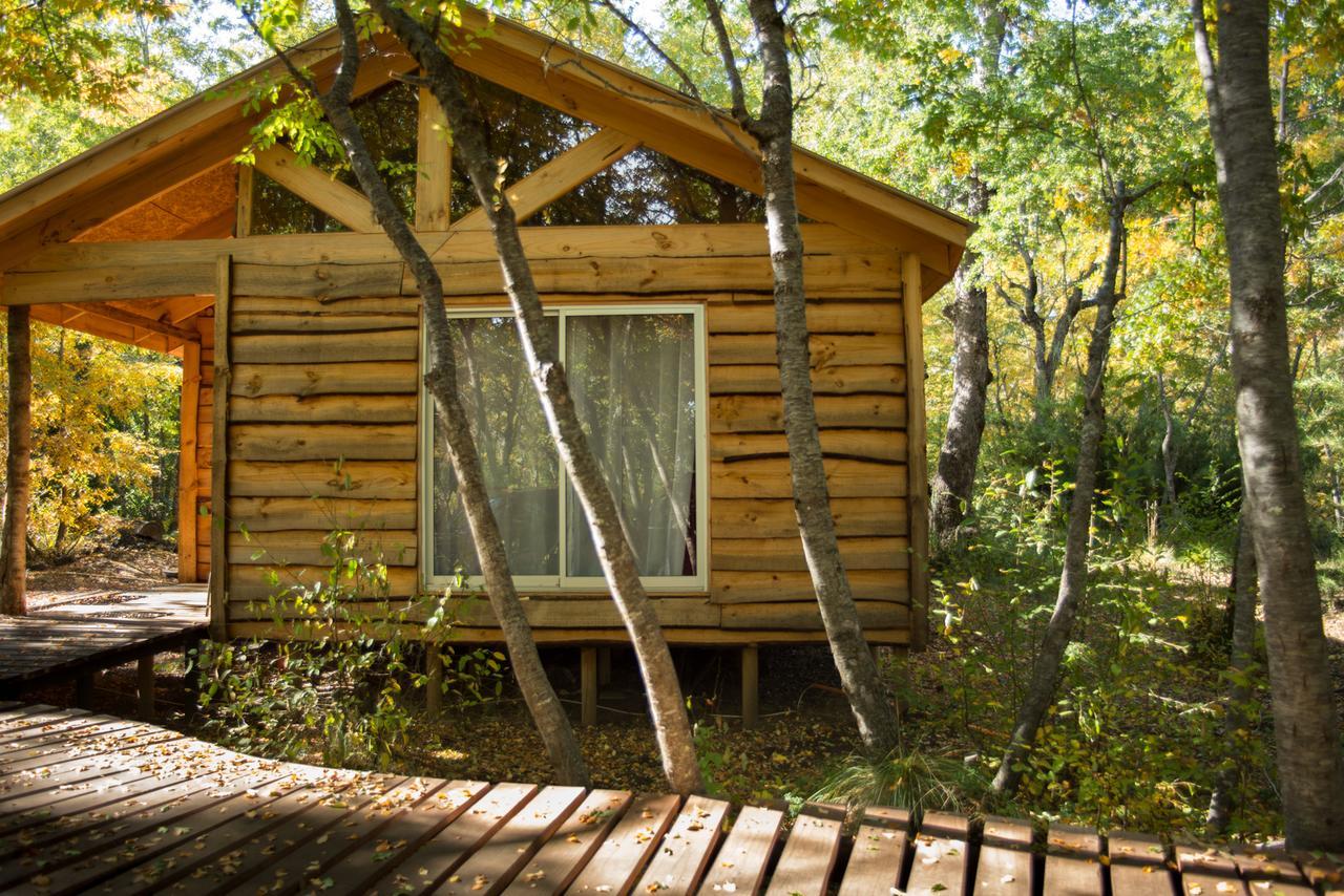 Cabanas Huilipan Las Trancas Bagian luar foto